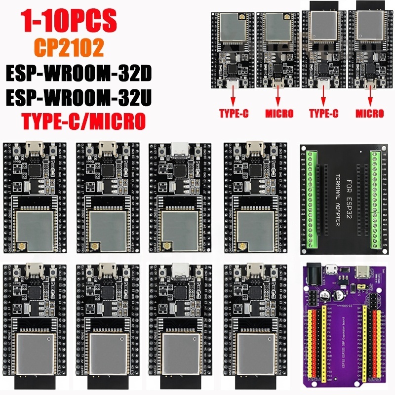 Esp32 Uart Module - 1-10PCS ESP32-DevKitC core board TYPE-C/MICRO ESP32
