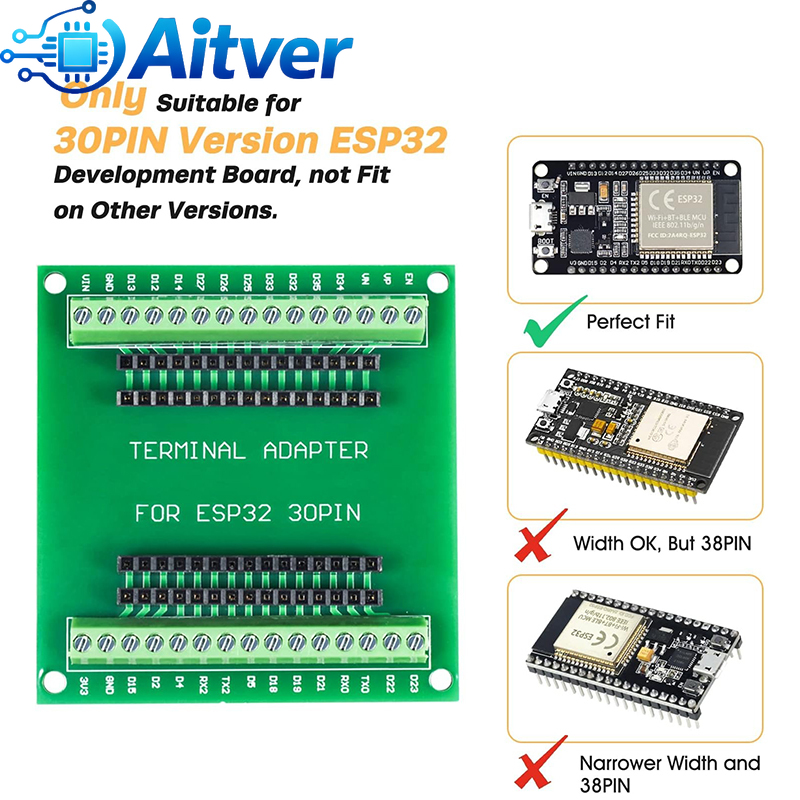 ESP32 30PIN Expansion Board +  - Esp32 Uart Module ulasan dan harga