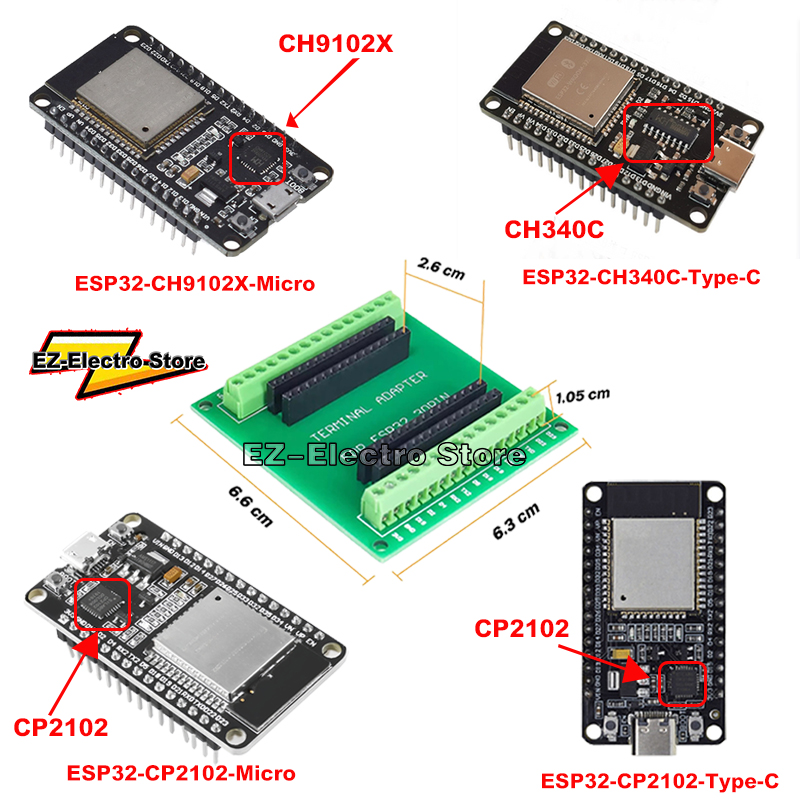 ESP32 Development Board Wirele - Esp32 Uart Module ulasan dan harga