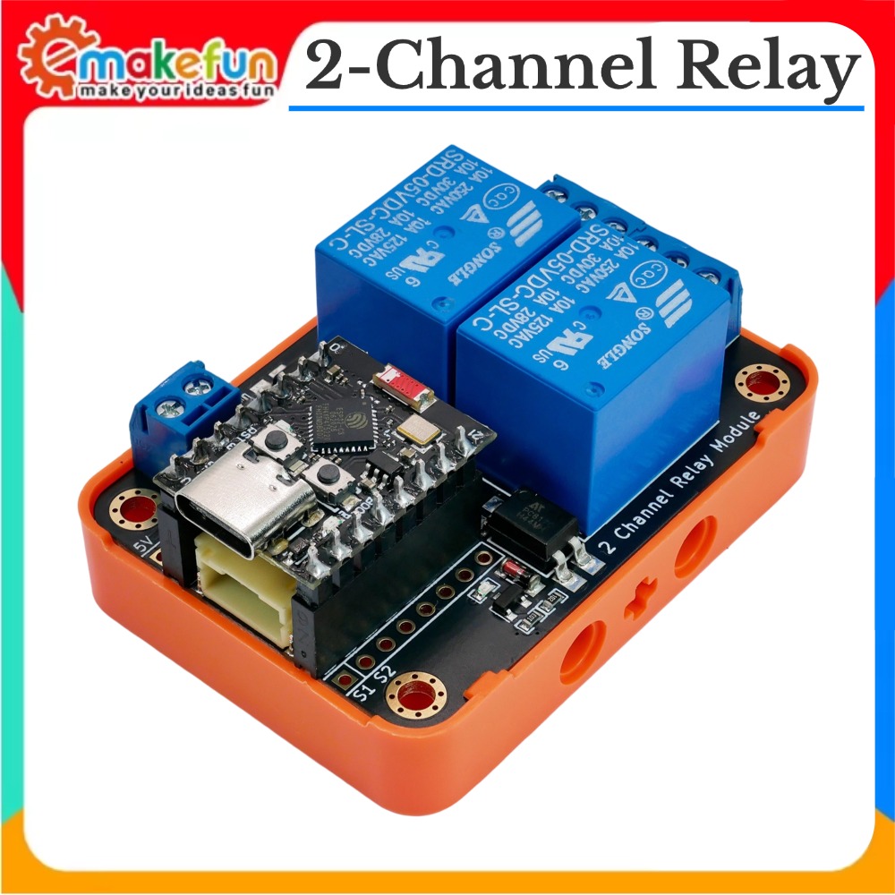 2CH Relay Module Input5V Activ - Esp32 Uart Module ulasan dan harga