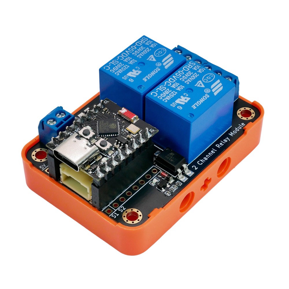2CH Relay Module Input5V Activ - Esp32 Uart Module ulasan dan harga