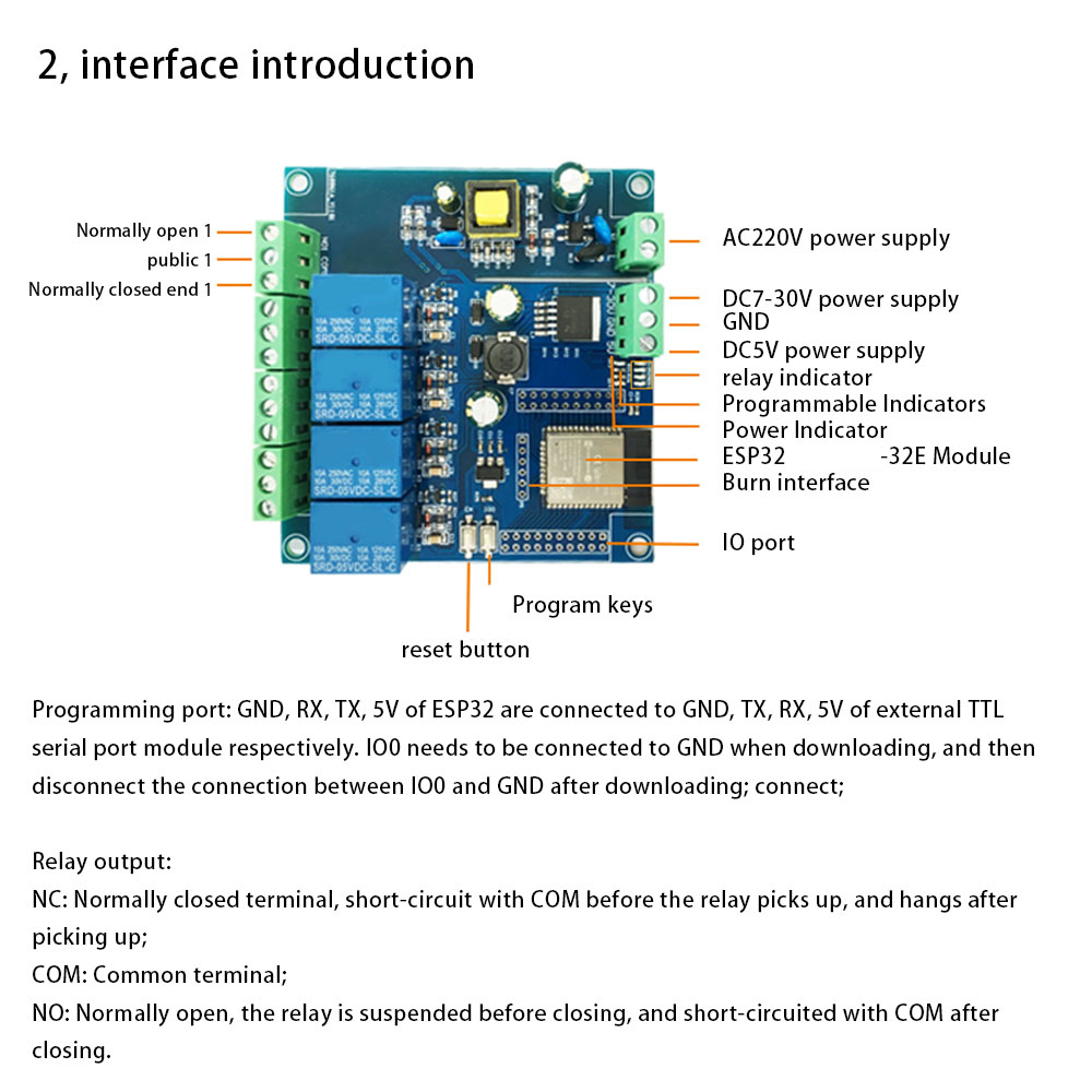 ESP32 Relay Development Board  - Esp32 Uart Module ulasan dan harga