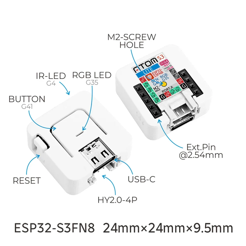 M5Stack AtomS3-Lite ESP32-S3 D - Espressif Esp32 ulasan dan harga