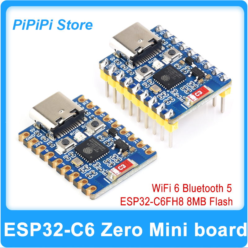 ESP32-C6 Zero Super Mini Devel - Espressif Esp32 ulasan dan harga