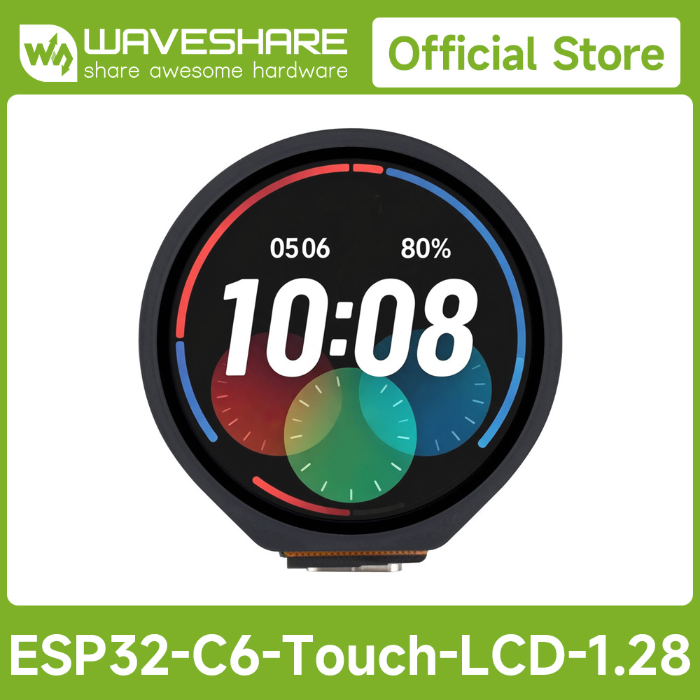 ESP32-C6 1.28inch Touch LCD Di - Esp32 Development Board ulasan dan harga