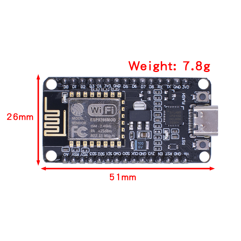 Wireless Module NodeMCU CP2102 - Esp8266 Nodemcu ulasan dan harga