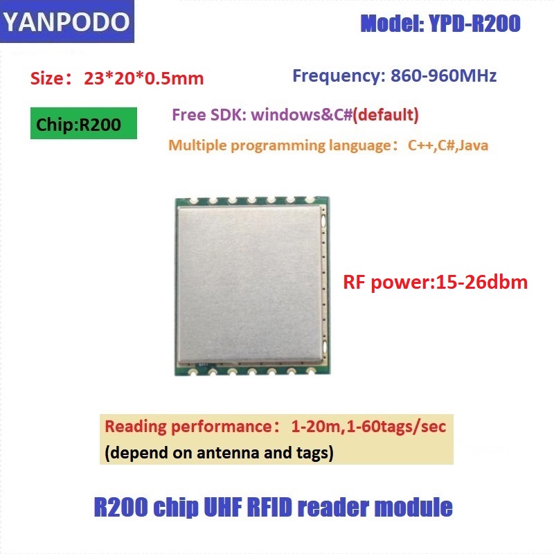 R200 Chip UHF RFID Reader Modu - Esp32 Uart Module ulasan dan harga